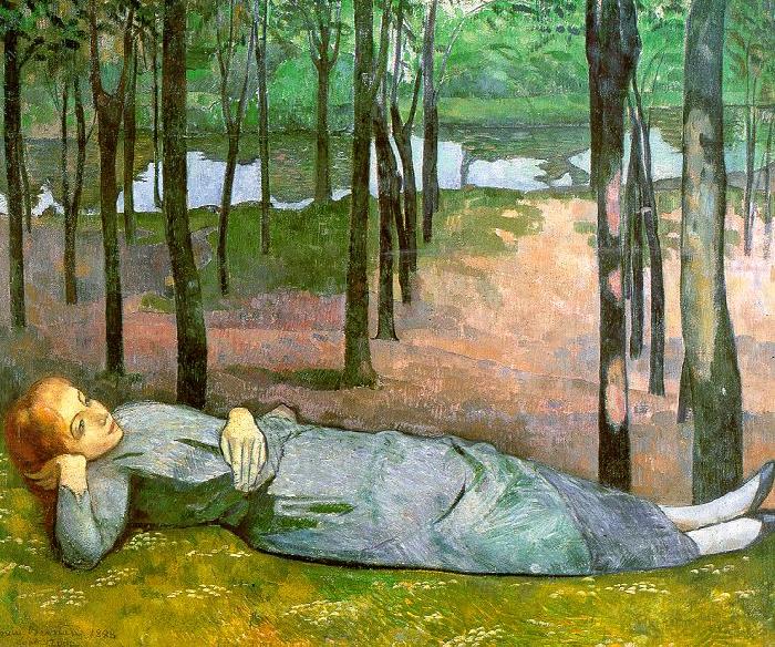 Madeleine in the Bois d'Amour, Emile Bernard